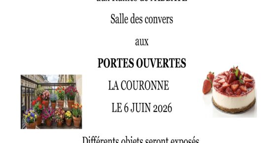 Affiche de la journée portes ouvertes du club des ainés "Joie de Vivre" le 6 juin 2026 - Salle des convers dès 9h30