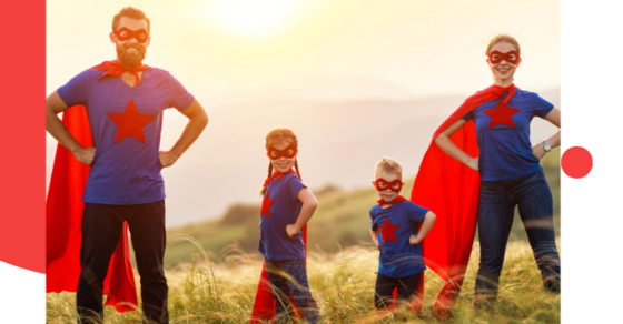 Affiche de l'animation « Mercredi, je lis » consacrée aux héros, organisée le 8 juillet 2026 au jardin Eugène Bureau pour les enfants de 2 à 7 ans.