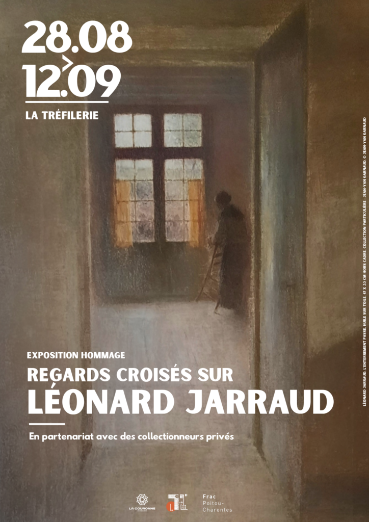 Affiche de l'Exposition hommage : Regards croisés sur Léonard Jarraud du 28 août au 9 septembre