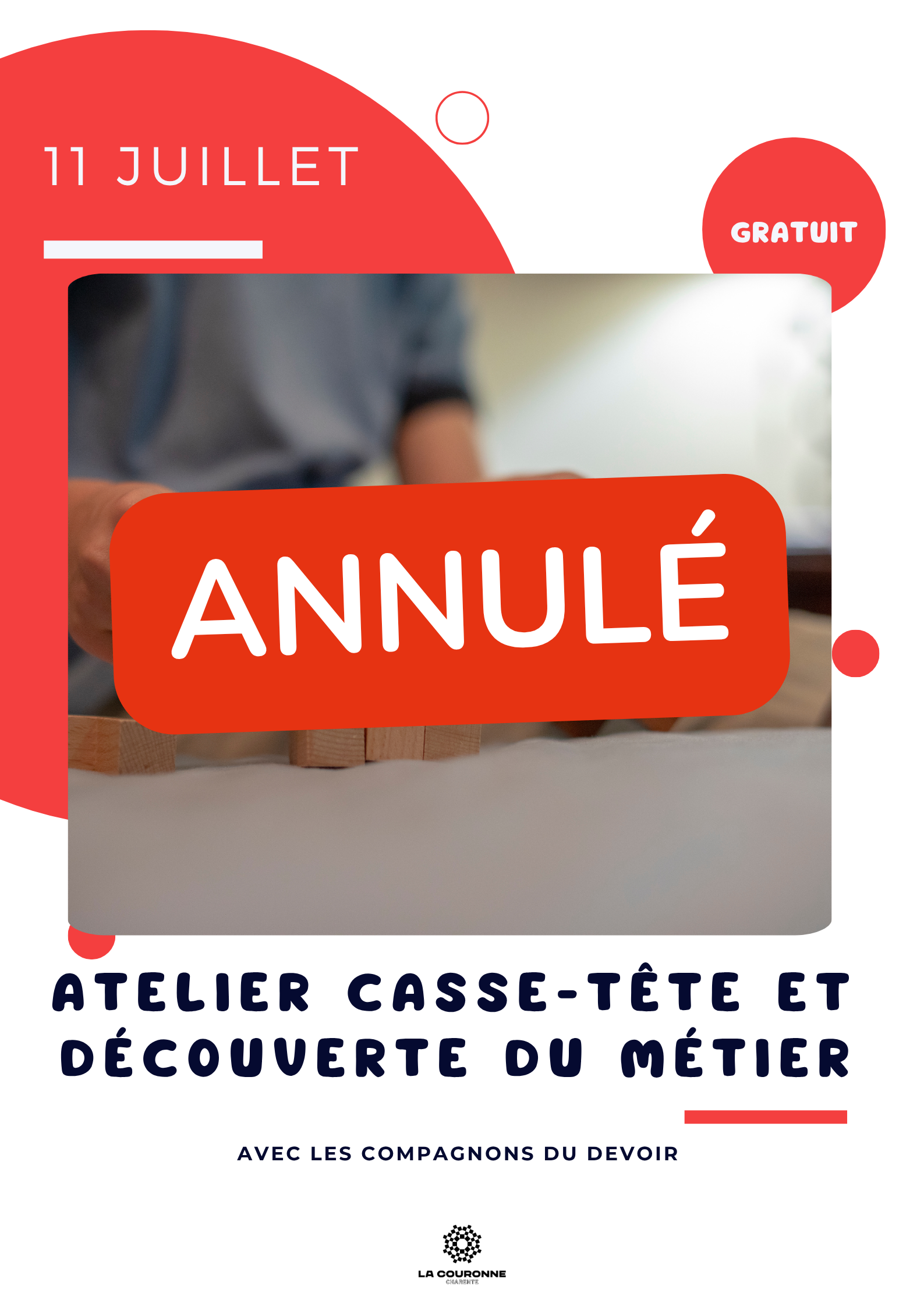 atelier casse-tete annule