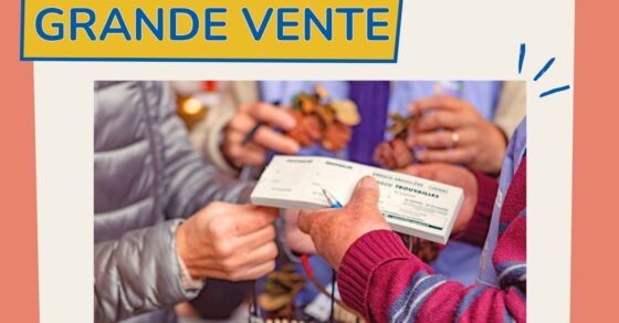 Affiche Grande vente 2026 par Emmaüs La Couronne