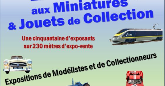 Affiche Bourse d’échange de miniatures et modélisme 2026