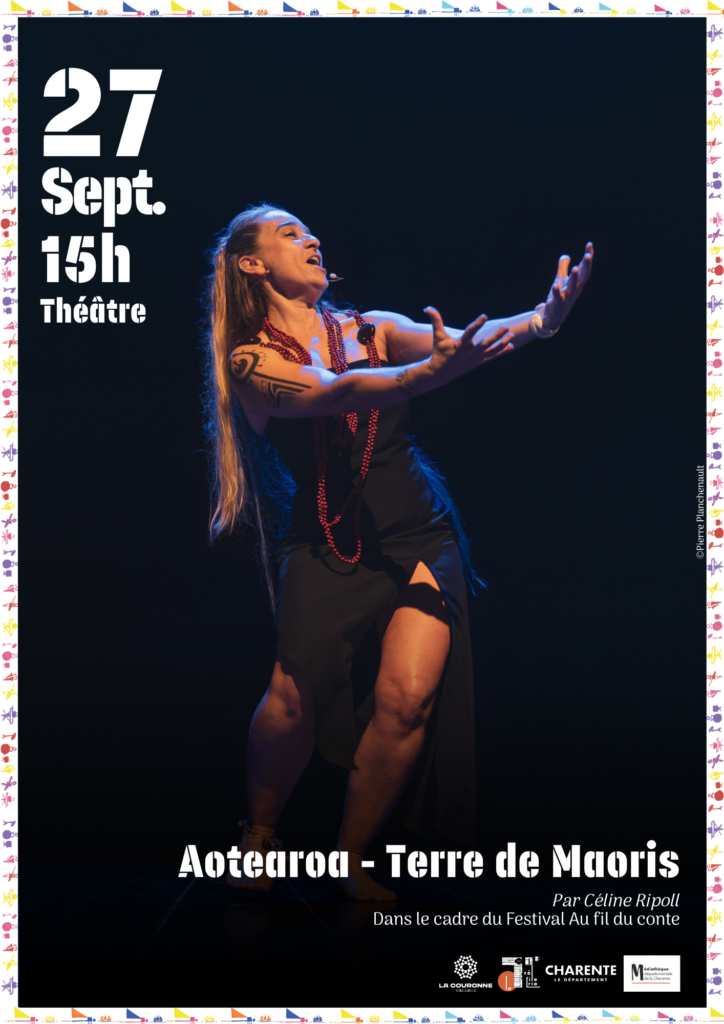 Affiche du spectacle Aotearoa - Terre des Maoris du dimanche 27 septembre 2026 à 15h à La Tréfilerie