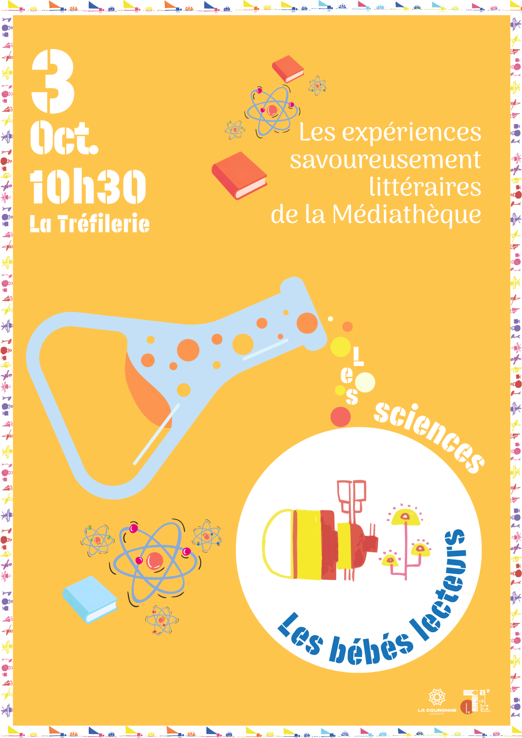Affiche Bébés lecteurs Samedi 3 octobre 2026 10h30 Affiche Bébés lecteurs Samedi 3 octobre 2026 10h30