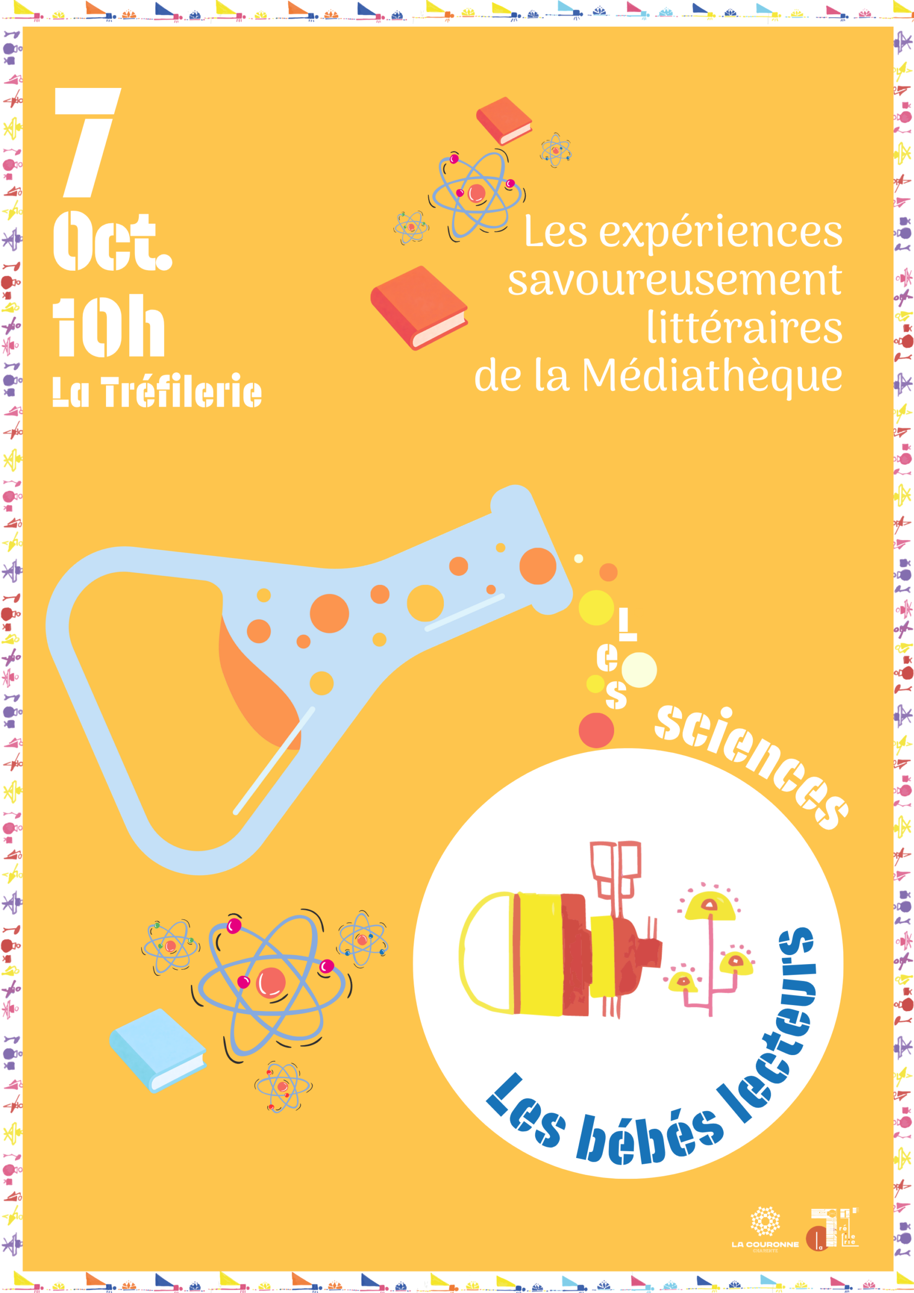 Affiche Bébés lecteurs Mercredi 7 octobre 2026 10h Affiche Bébés lecteurs Mercredi 7 octobre 2026 10h