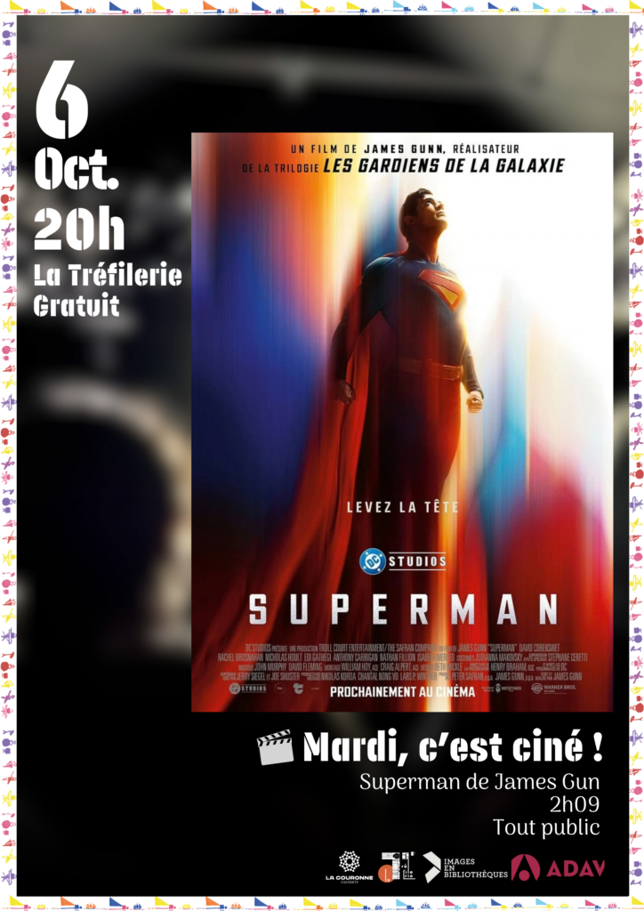 affiche Mardi, c'est ciné ! Projection du film Superman le Mardi 6 octobre