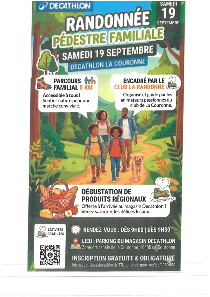 Affiche La Randonne 19 septembre 2026