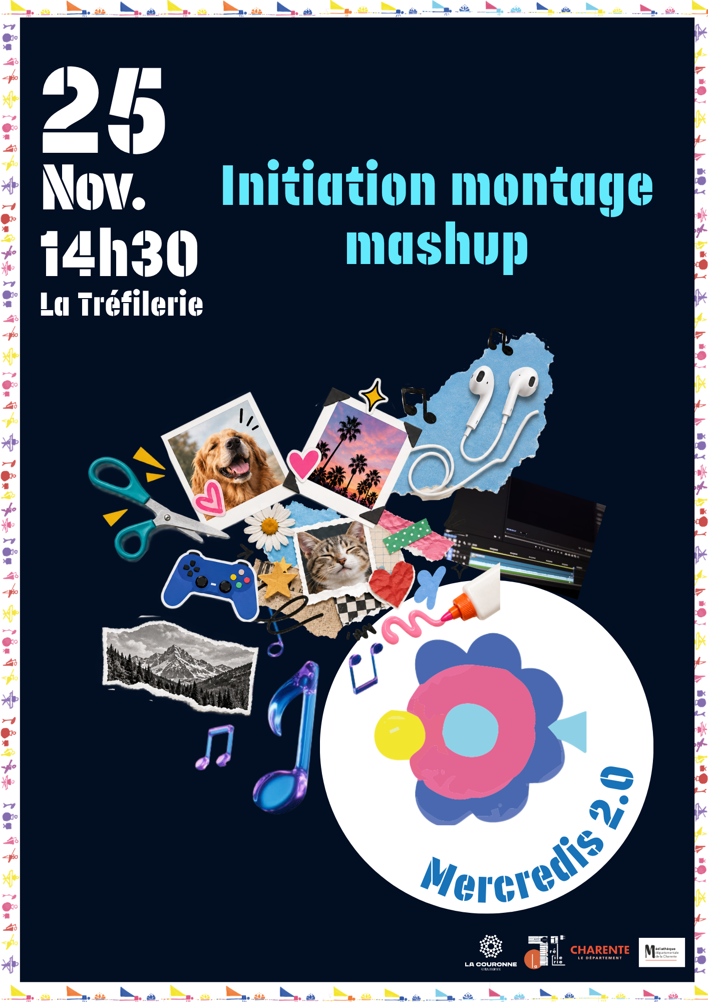 Mercredis 2.0 – Initiation au montage mashup