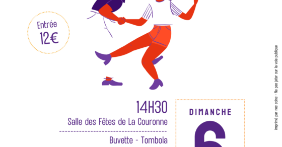 Affiche Thé dansant 6 décembre 2026