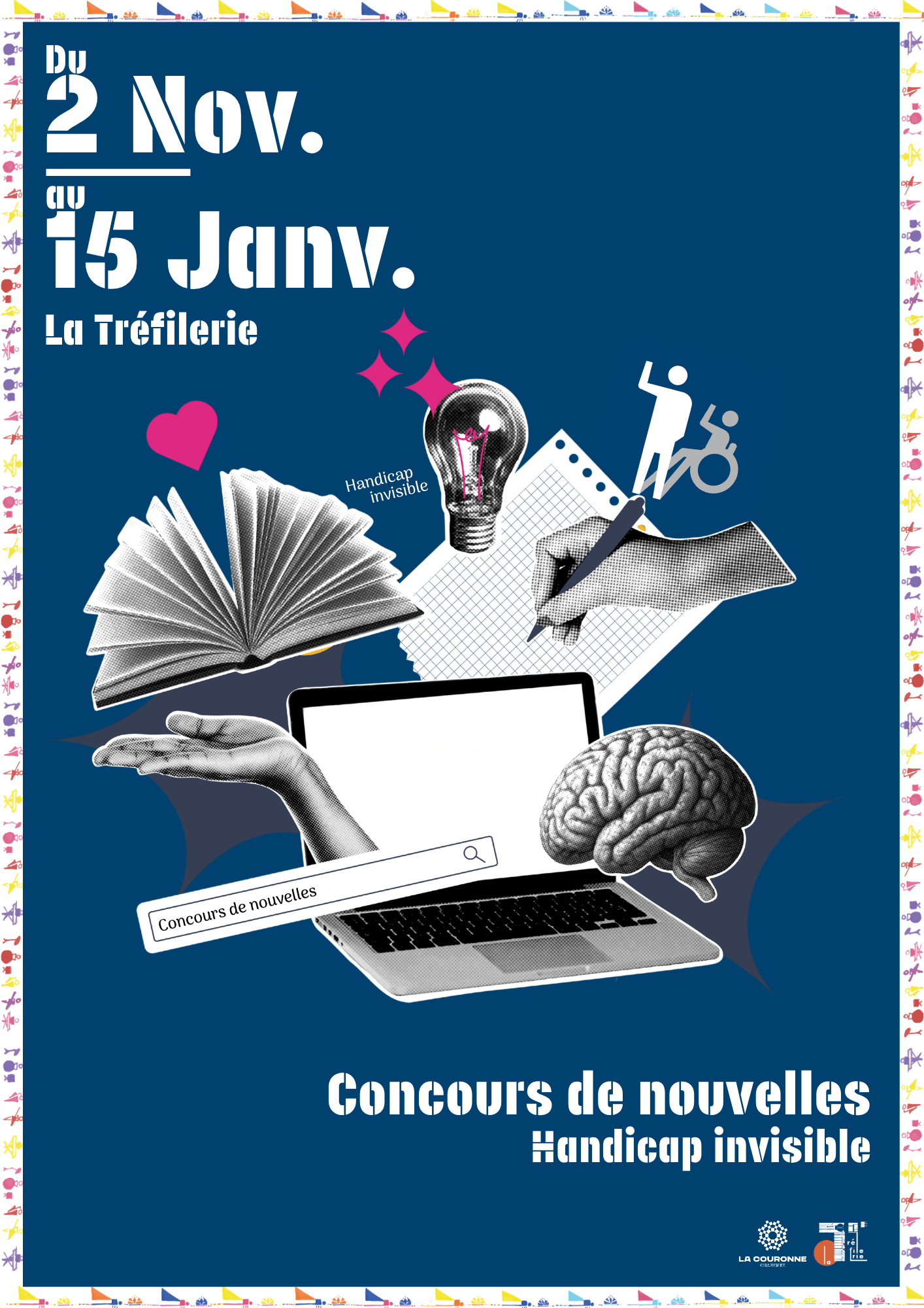 VALIDÉ – Concours de nouvelles – A4 Affiche concours de nouvelles 2 novembre au 15 janvier 2026